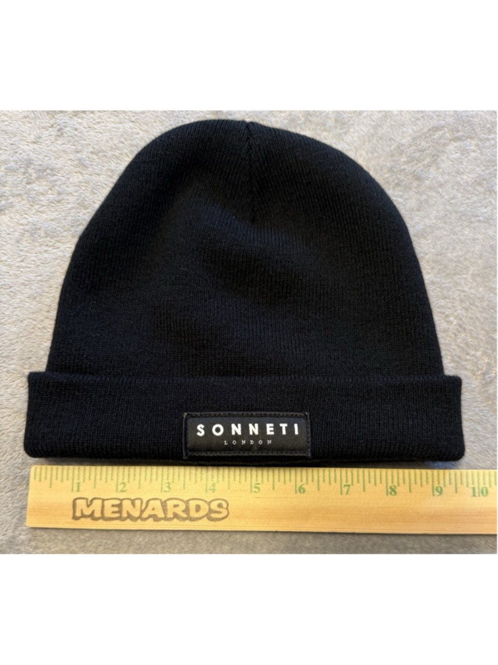 Sonneti London Men's Beanie Black